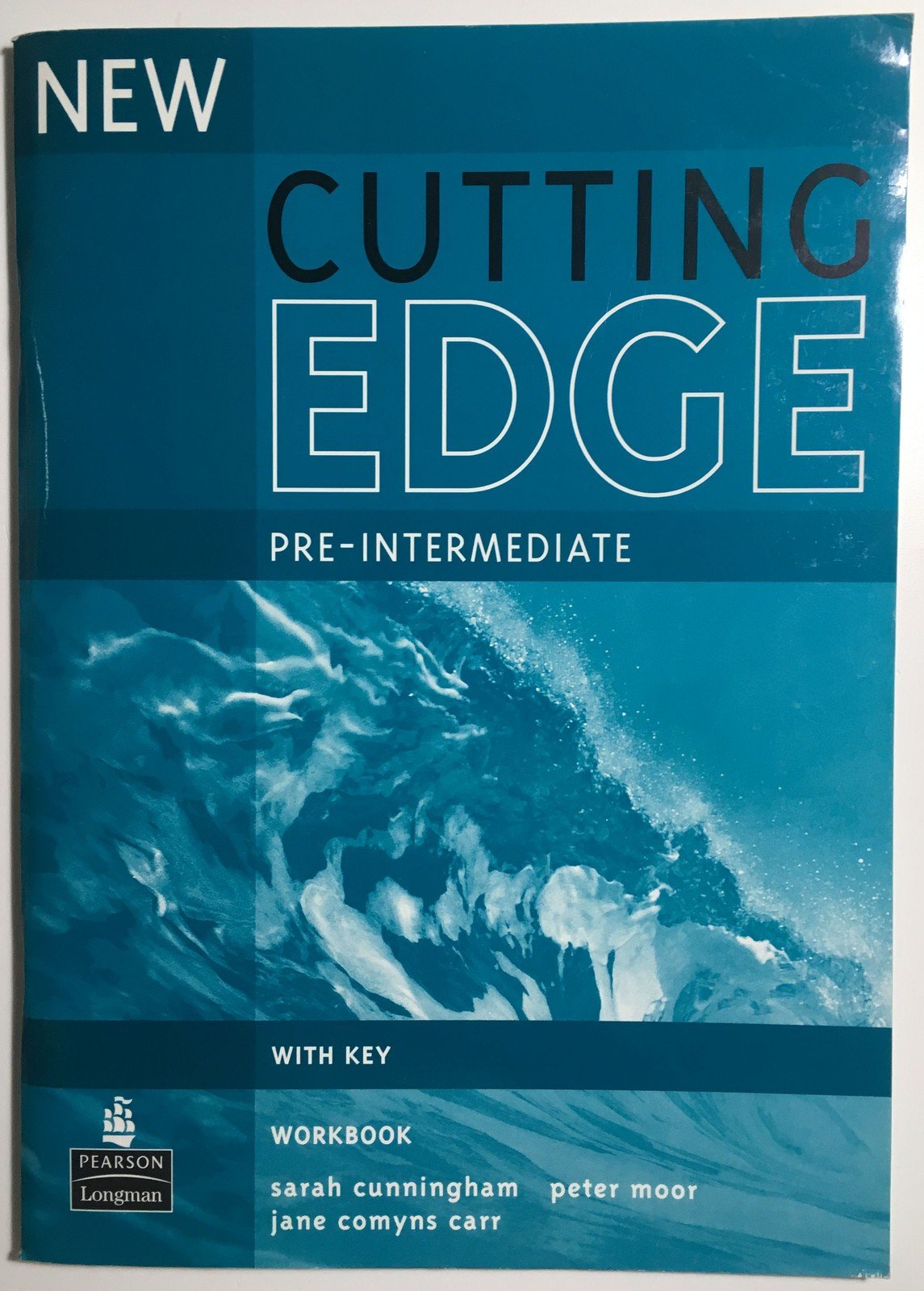 New Cutting Edge Pre Intermediate Workbook With Key Sarah Cunningham Peter Moor Antikvariat Cerveny Knir