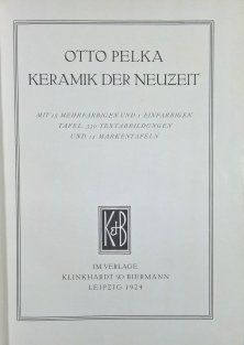Keramik der Neuzeit