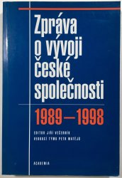 Zpráva o vývoji české společnosti 1989-1998 - 