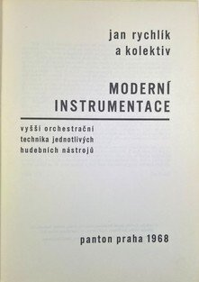 Moderní instrumentace
