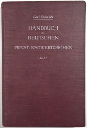 Handbuch der Deutschen privat-postwertzeichen Band I. - 