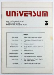 Universum 3  - Revue přírodovědecké a technické sekce Křesťanské akademie