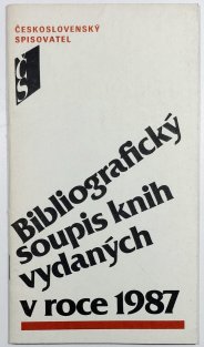 Bibliografický soupis knih vydaných v roce 1987