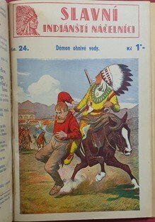 Slavní indiánští náčelníci č. 1 - 24  (KOMPLET)