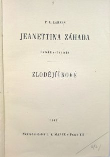 Jeanettina záhada
