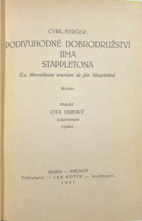 Podivuhodné dobrodružství Jima Stappletona