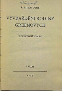 Vyvraždění rodiny Greenových