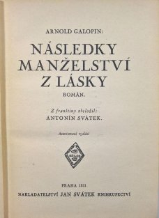 Následky manželství z lásky