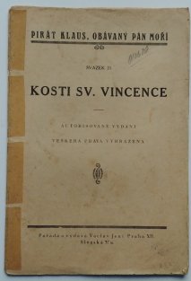 Pirát Klaus č. 21 - Kosti sv. Vincence