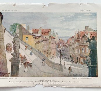 Stará Praha - 100 akvarelů Václava Jansy