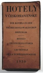 Hotely v Československu 1930 - 