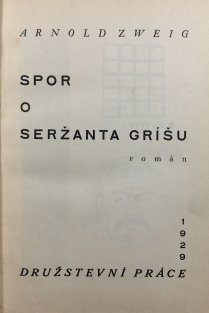 Spor o seržanta Gríšu