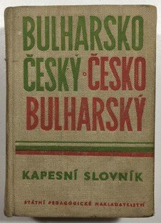 Bulharsko-český, česko-bulharský kapesní slovník