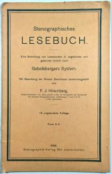 Stenographisches Lesebuch - 