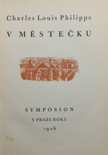 V městečku