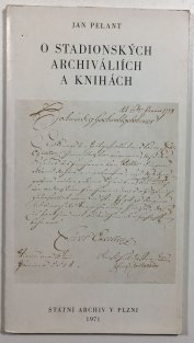 O stadionských archiváliích a knihách