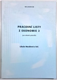 Pracovní listy z ekonomie 2