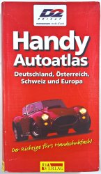 Handy Autoatlas - Deutschland, Österreich, Schweiz und Europa - 