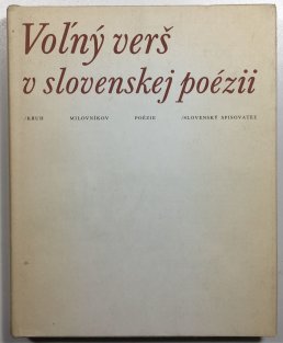 Voľný verš v slovenskej poézii