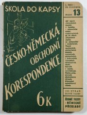 Česko-německá obchodní korespondence - 