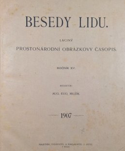 Besedy lidu - ročník XV.
