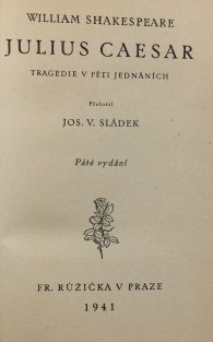 Julius Caesar/ Král Lear