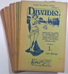 Divadlo ročník VI. (19 sešitů)