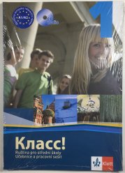 Klass! 1 Ruština pro střední školy učebnice a pracovní sešit + CD - 