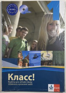 Klass! 1 Ruština pro střední školy učebnice a pracovní sešit + CD