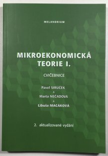 Mikroekonomická teorie 1 - cvičebnice