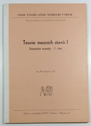 Teorie mezních stavů I - Statistické metody 1. část - 