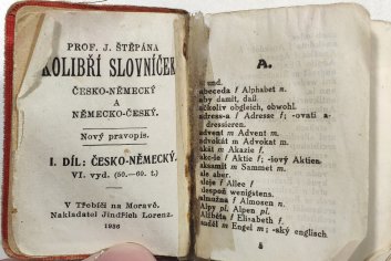 Kolibří slovníček česko-německý a německo-český