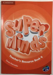Super Minds Level 4 Teacher's Resource Book with Audio CD - 