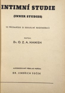 Intimní studie