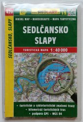 420 Sedlčansko, Slapy - Turistická mapa 1:40 000