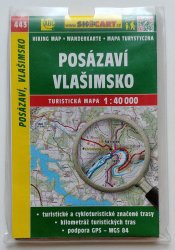 443 Posázaví, Vlašimsko - Turistická mapa 1:40 000