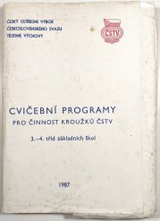 Cvičební programy pro činnost kroužků ČSTV 3.-4. tříd základních škol - 