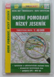 460 Horní Pomoraví, Nízký Jeseník - Turistická mapa 1:40 000