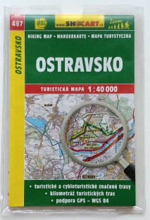 mapa - 467 Ostravsko