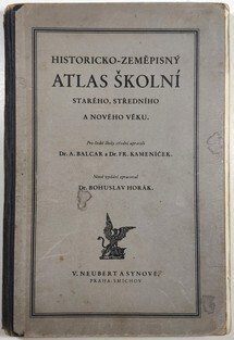 Historicko-zeměpisný atlas školní starého, středního a nového věku
