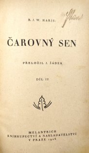 Čarovný sen I.-II.