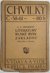 Základní rysy nové ruské literatury - Chvilky č.58-61 - 