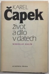 Karel Čapek život a dílo v datech - 