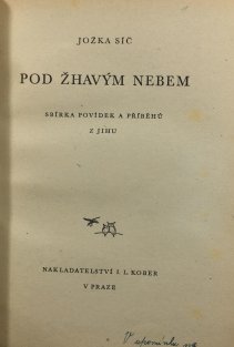 Pod žhavým nebem