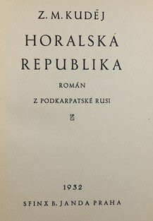 Horalská republika