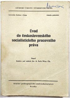 Úvod do československého socialistického práva