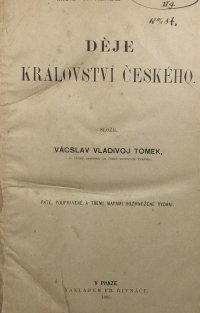 Děje Království českého