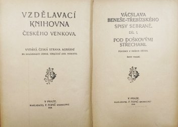 Sebrané spisy V. Beneše Třebízského I. - XVI.