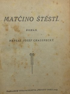 Matčino štěstí