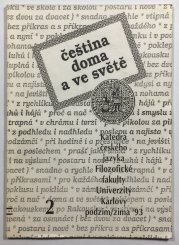 Čeština doma a ve světě 2/1993 - 